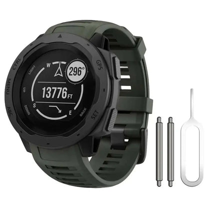 Soft Silicone Strap for the Garmin Instinct 1/2/Solar/Tactical Series (available in 5 colours) Habicare