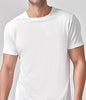 Solid Casual Short-Sleeve Crewneck T-Shirt Mead's Supply & Equipment Outfitters limited