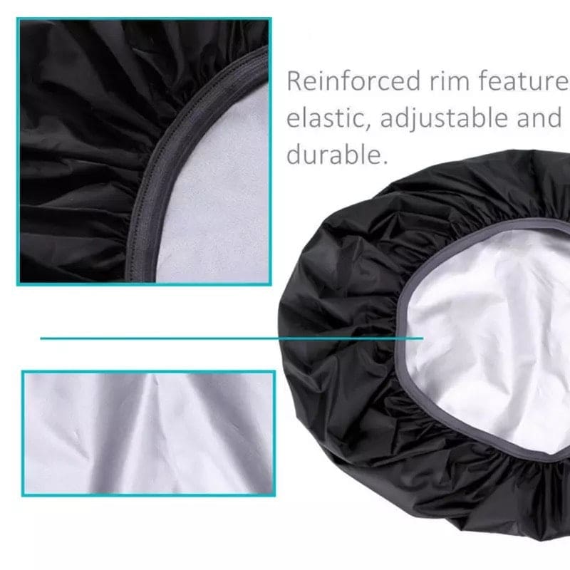 Black waterproof backpack cover by 9eight5 designed for 35L backpacks to protect against rain and moisture.