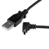 USB-A - Mini USB / Proprietary (legacy) Charger Cable for HTC Phones (Black) 1m