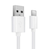 Charger Cable for Motorola Phones USB-A to USB-C (White) 1m