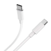 Charger Cable for Motorola Phones USB-C to USB-C (White) 1m