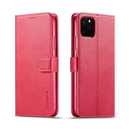 9eight5 iPhone 11 flip case in brown, showing the front cover and interior for protection and style in multiple colors.