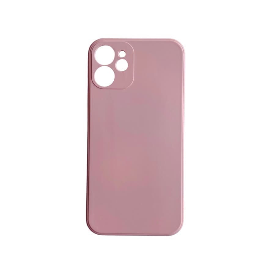 Pink 9eight5 iPhone 12 Mini phone case, slim and protective, designed for the 5.4-inch model with a stylish finish.