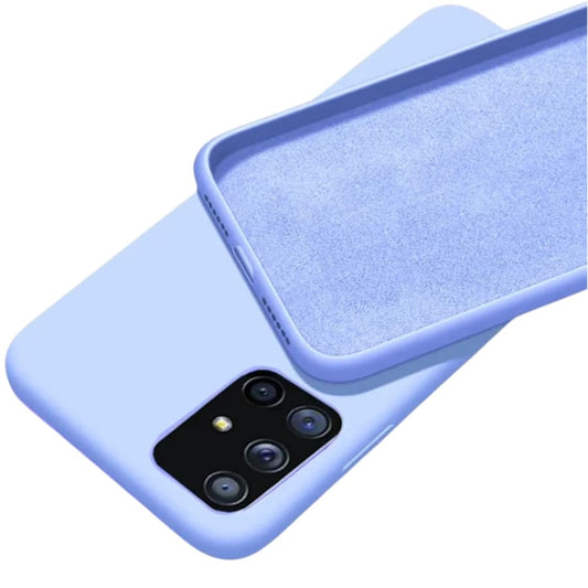 Soft silicone case for Samsung Galaxy S20 FE by 9eight5, showing the flexible, smooth-textured phone protection.