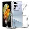 Clear Silicone Case for Samsung Galaxy S21 Ultra (Clear)