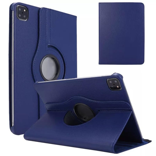 Navy iPad Pro 12.9 cover for 6th and 5th generation by 9eight5, showing a protective tablet case with sleek design.