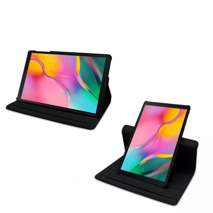 Black full-body cover for Samsung Galaxy Tab A7 10.4” (2020) T500/T505 by 9eight5, showing the protective case on the tablet.