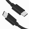Type C to Type C (2m) Charger Cable For Samsung Devices (Black)