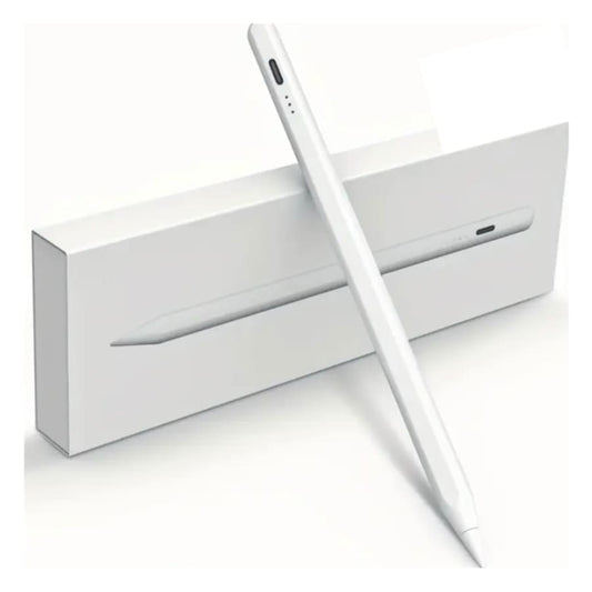 Black 9eight5 universal stylus pen for phones and tablets, with a sleek design and precision tip for touchscreen devices.