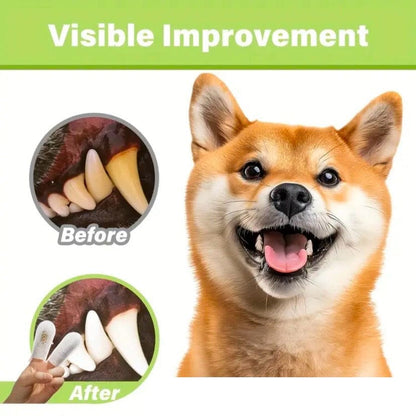9eight5 pet dental care finger wipes for cleaning pets' teeth and gums, part of multipurpose tools and kits.