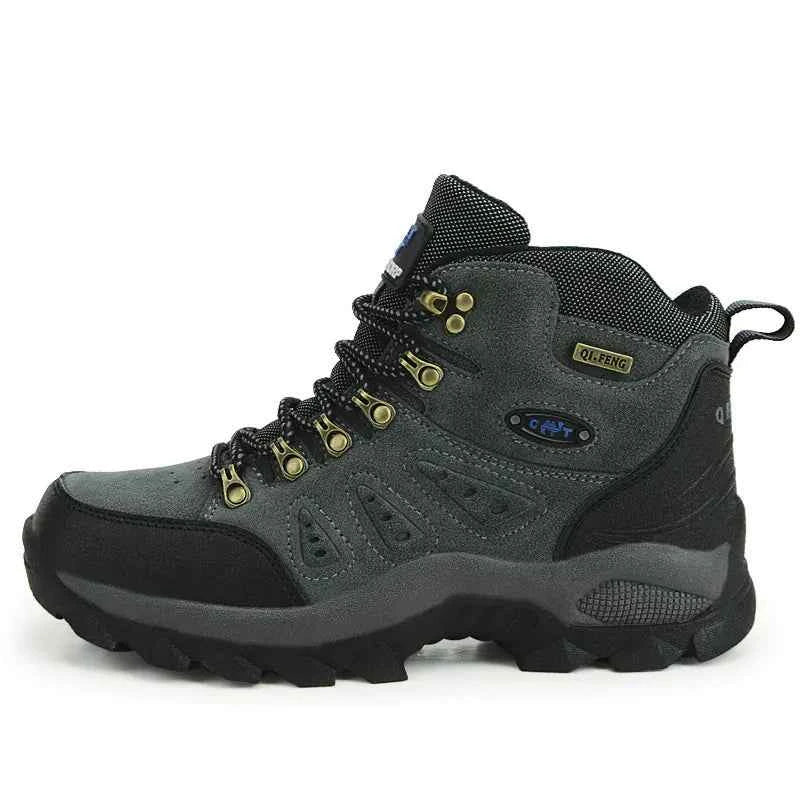 Unisex High-Top Outdoor Hiking Shoes - Waterproof Trail Boots for Men and Women | All-Terrain