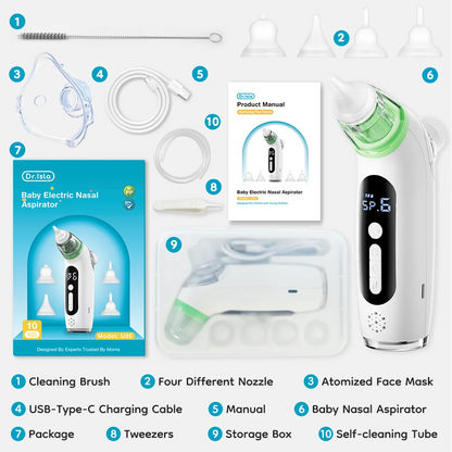 MAMIJOY U95 Baby Electric Nasal Aspirator & Nebulizer