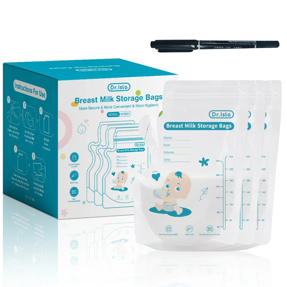 Dr.Isla 250ML Breast Milk Storage Bags