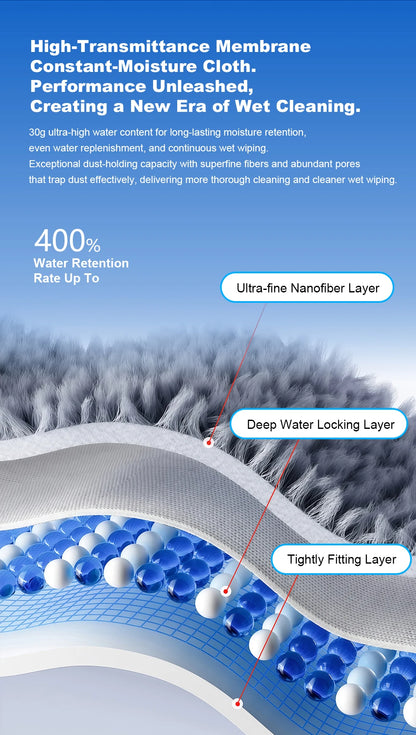 Liectroux S9 robot window cleaner with sleek design and safety suction cups for automatic glass cleaning.