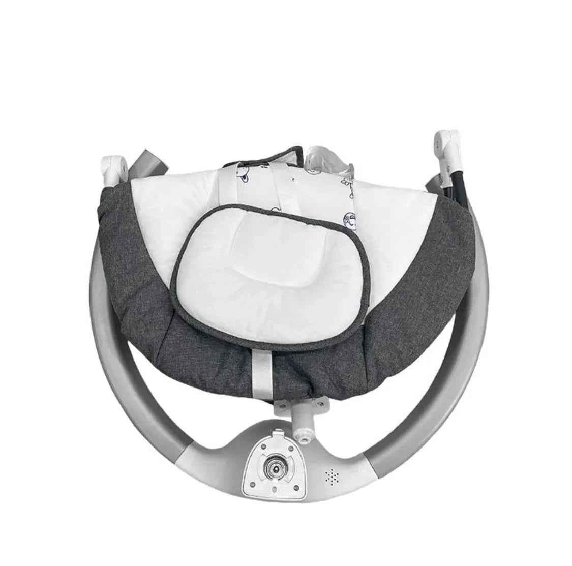 2-in-1 Electric Baby Rocker Swing / Bouncer & Dining Seat with Food Tray and Remote