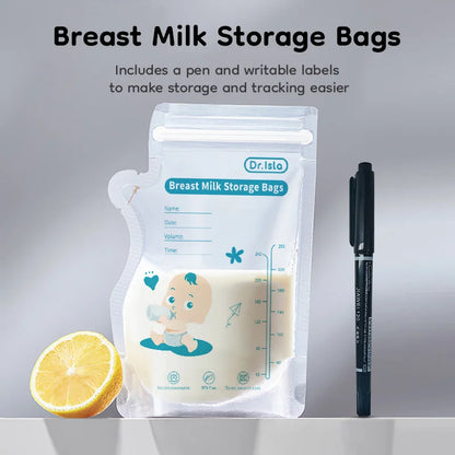 Dr.Isla 250ML Breast Milk Storage Bags