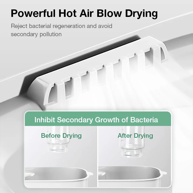 MAMIJOY N30 Multi-Function Bottle Steriliser – 5-in-1 Fast Warming, Sterilising & Drying