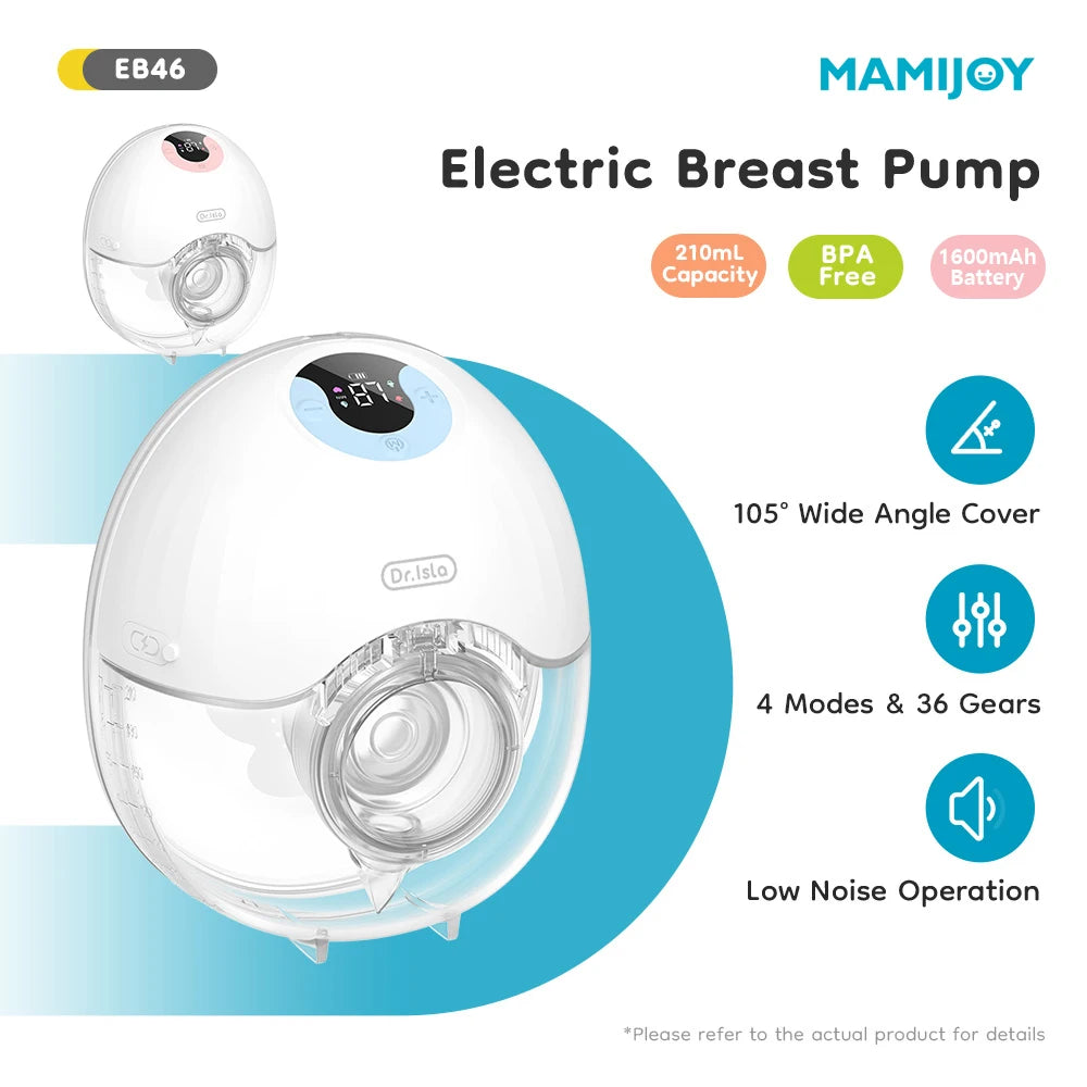 MAMIJOY EB46 Hands-free Wearable Breast Pump