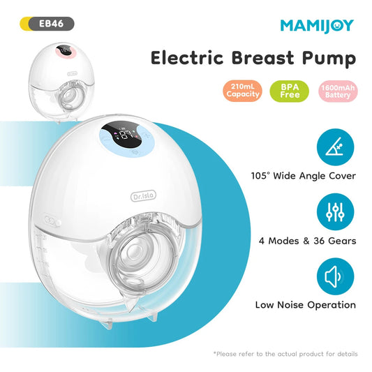 MAMIJOY EB46 Hands-free Wearable Breast Pump