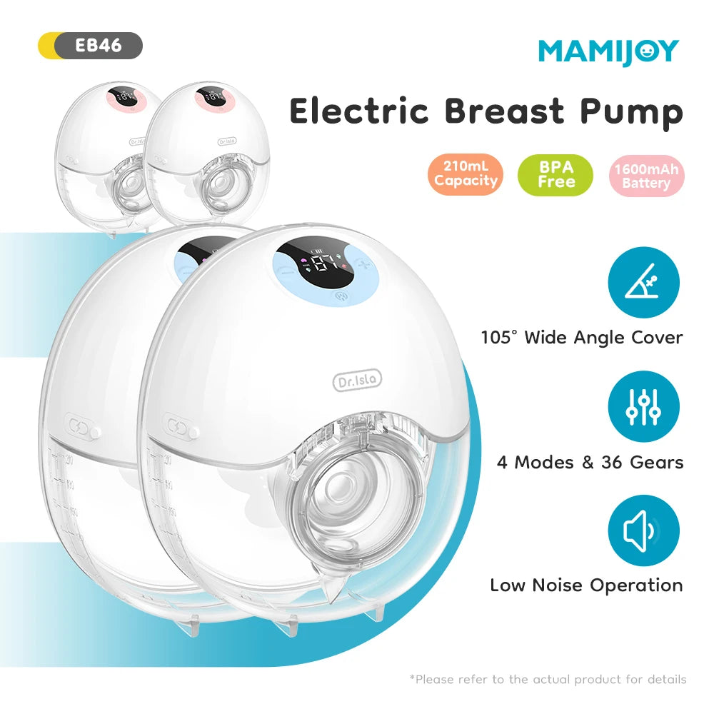 MAMIJOY 2PCS Wearable Breast Pump