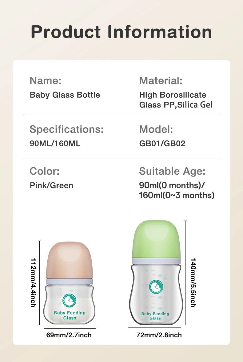 MAMIJOY Dr.Isla Newborn Feeding Bottles