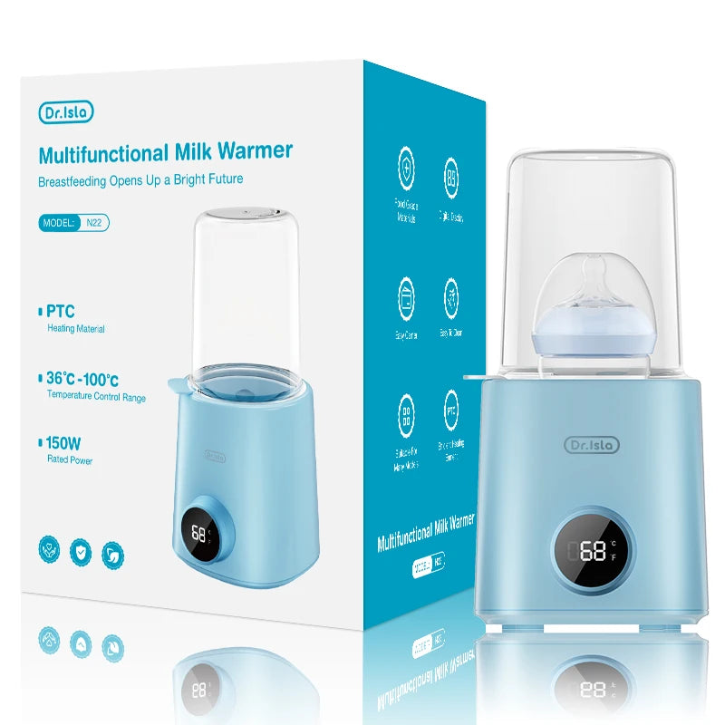 Dr.Isla Baby Bottle Warmer N22 – Multi-Function Heating for Milk, Water & Baby Food