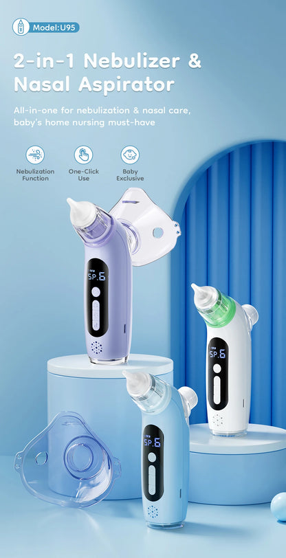 MAMIJOY U95 Baby Electric Nasal Aspirator & Nebulizer