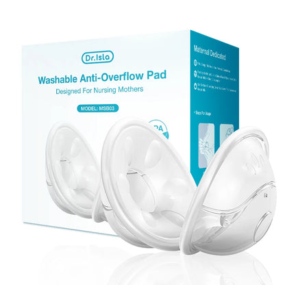 Dr.Isla 2PCS Wearable Anti-Overflow Pad for Breast Feeding