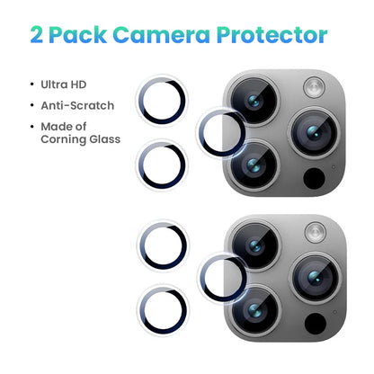UGREEN Camera Lens Protector for iPhone 17, 16, 15, 14, 13 Pro Max