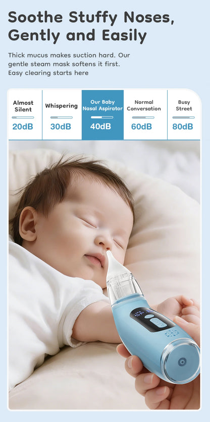 MAMIJOY 2-in-1 Baby Electric Nasal Aspirator & Nebulizer — Model U95
