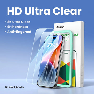 UGREEN 2PCS Screen Protector For iPhone 13 Through 18 Series