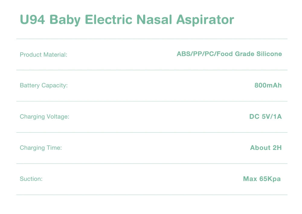 Dr. Isla Baby Electric Nasal Aspirator