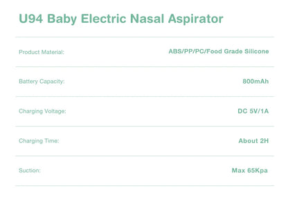 Dr. Isla Baby Electric Nasal Aspirator