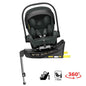Crown i-Size Reclining Capsule Car Seat and ISOFIX 360 Rotating Capsule Base - OLIVE