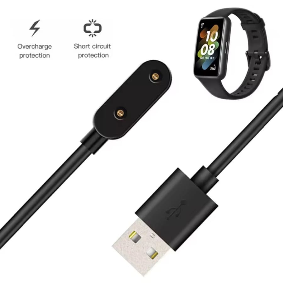 USB-A Charger for OPPO Watch Free (Black) 1m
