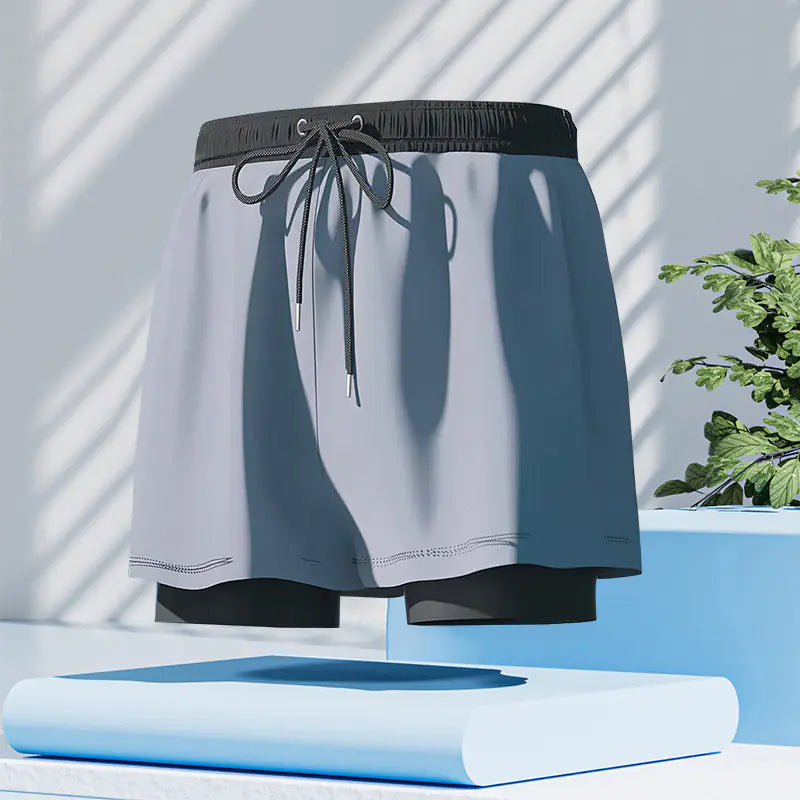 Men's Quick-Dry Swim Trunks - Beach Shorts for Swimming & Spa Mead's Supply & Equipment Outfitters limited