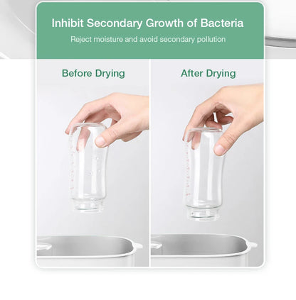 MAMIJOY N30 Multi-Function Bottle Steriliser – 5-in-1 Fast Warming, Sterilising & Drying