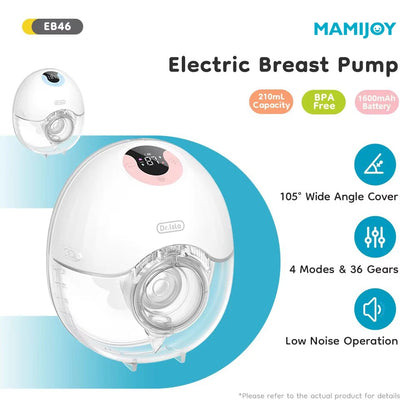 MAMIJOY Wearable Breast Pump EB46