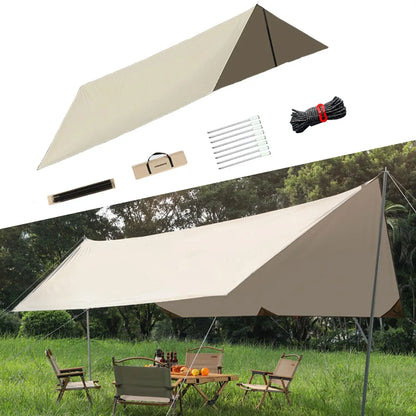 Outdoor Portable Waterproof Tarp 3m x 4m (3 colours available) Habicare