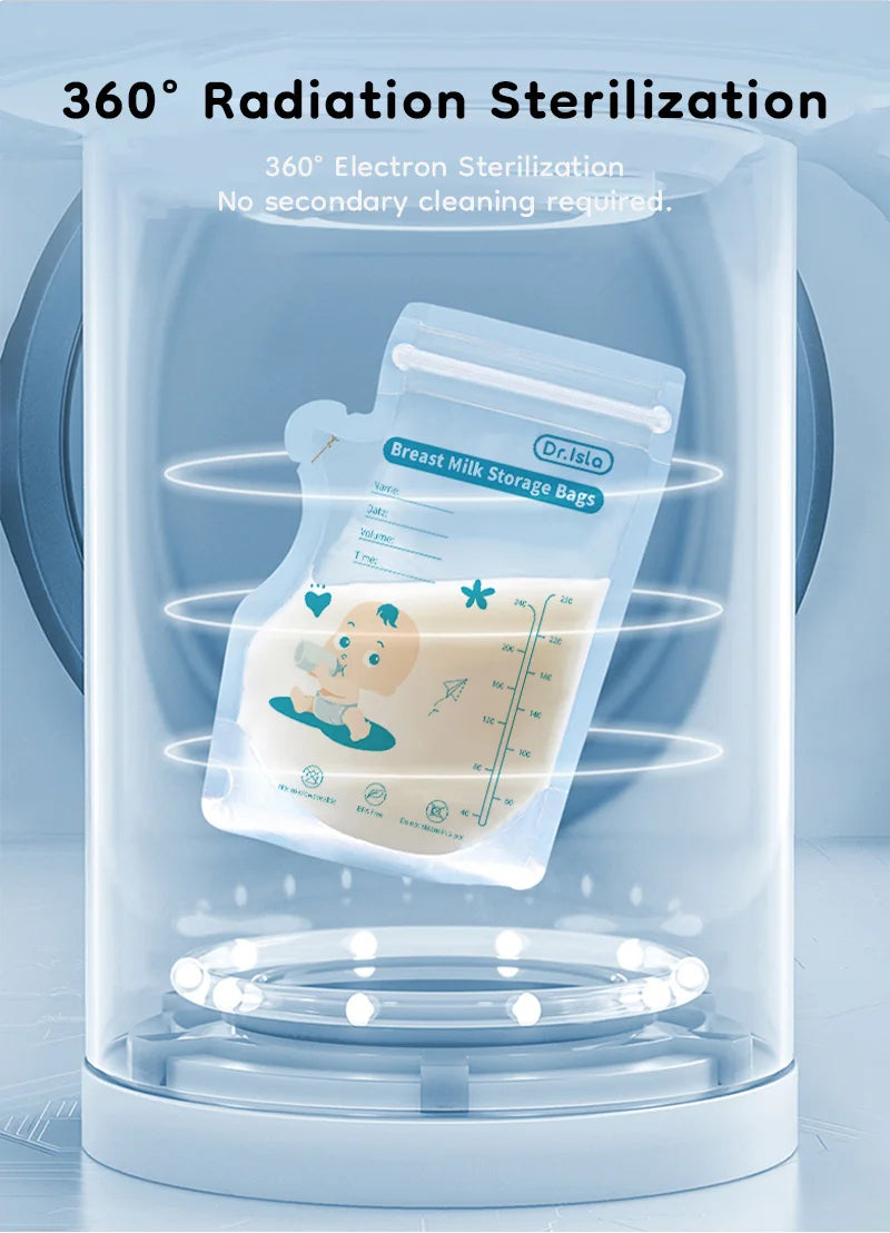 Dr.Isla 250ML Breast Milk Storage Bags