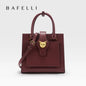 BAFELLI Soft Leather Multi-Compartment Commuter Tote