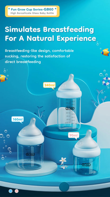 MAMIJOY Baby Glass Bottle GB60