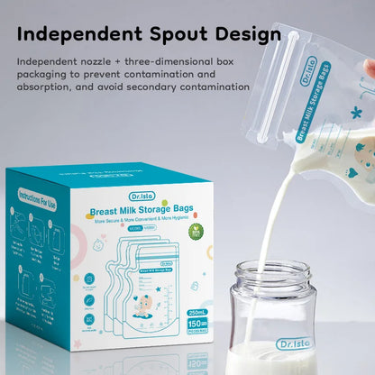 Dr.Isla 250ML Breast Milk Storage Bags