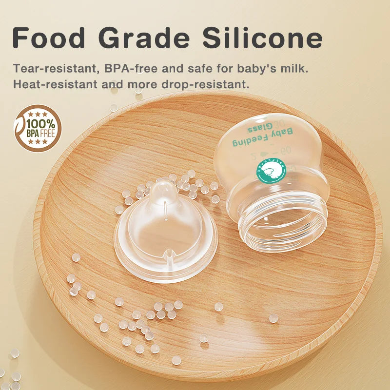 MAMIJOY 1PCS Newborn Feeding Bottles 90ML/160ML