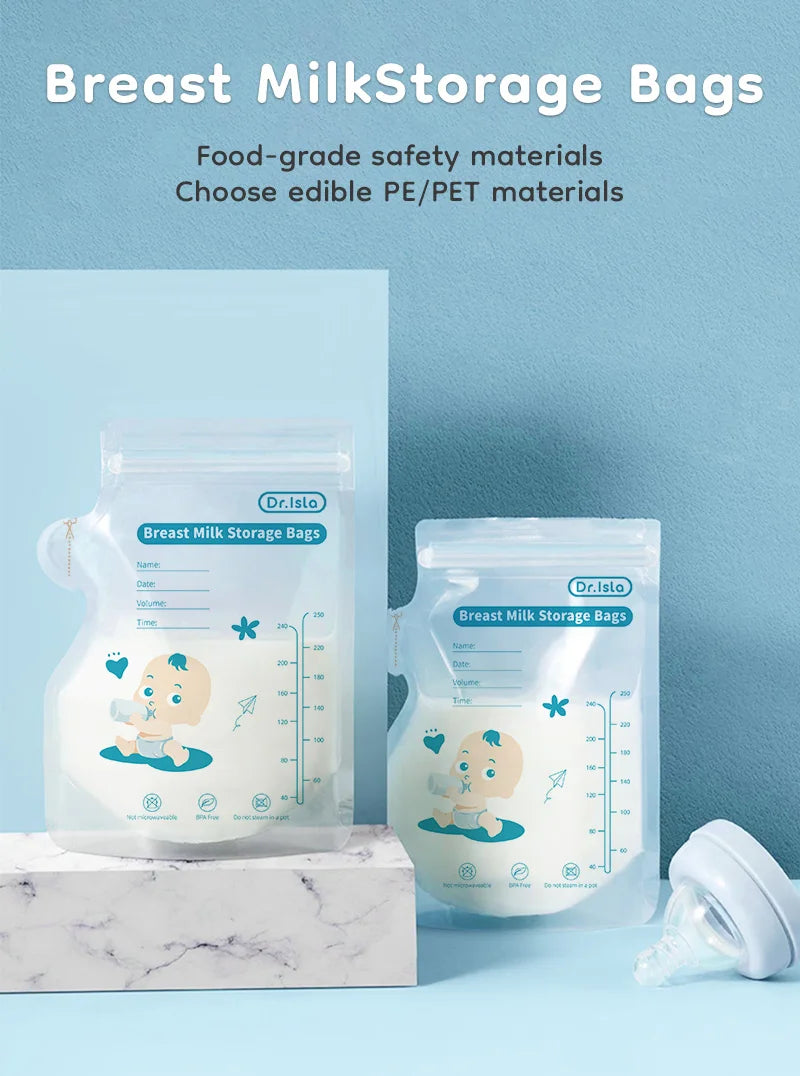 Dr.Isla 250ML Breast Milk Storage Bags