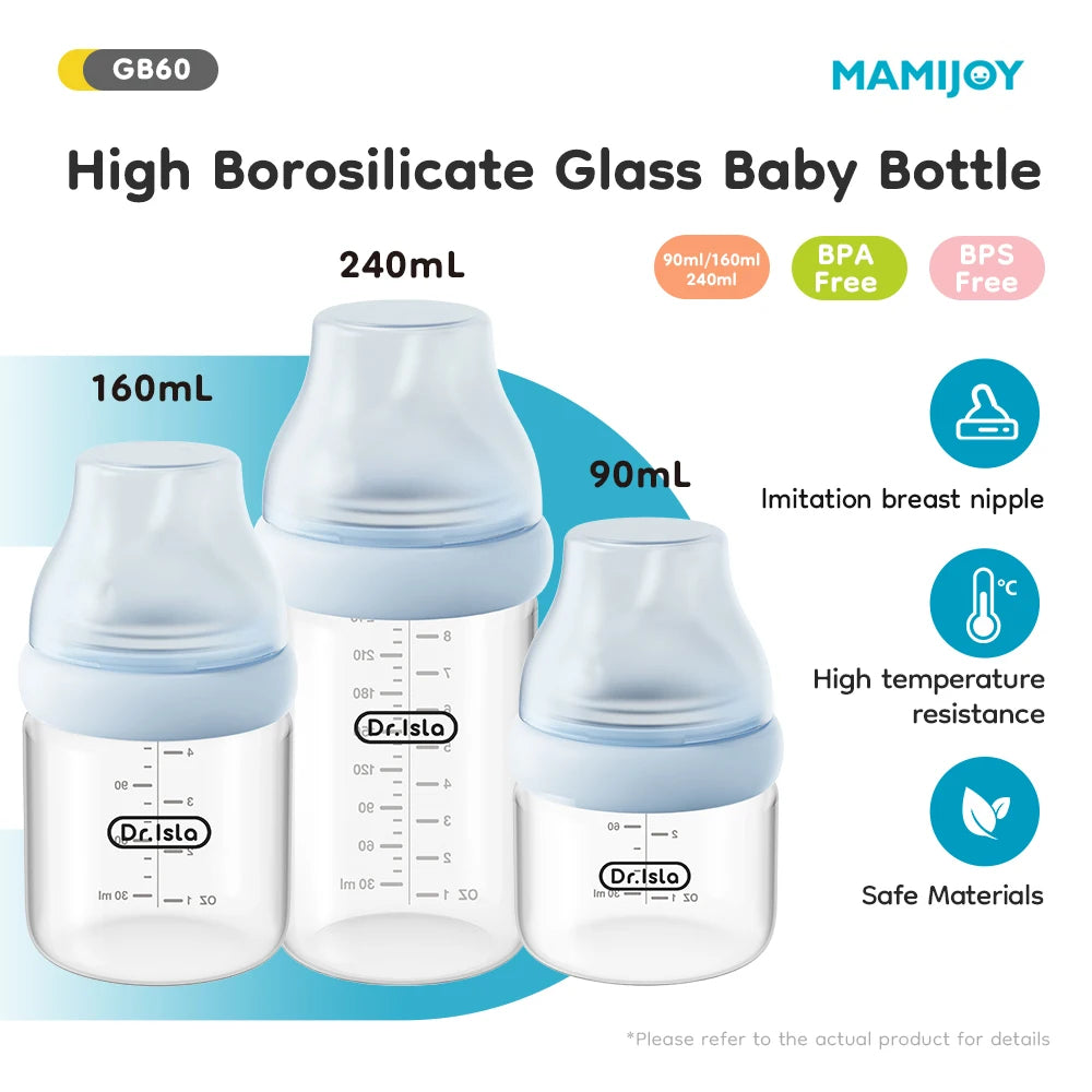 MAMIJOY Baby Glass Bottle GB60