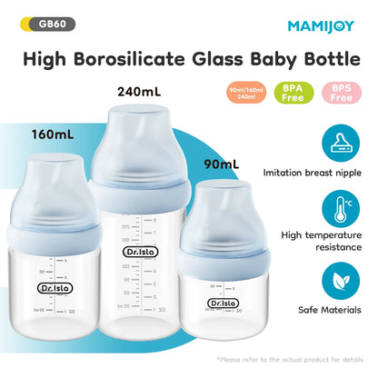 MAMIJOY Baby Glass Bottle GB60