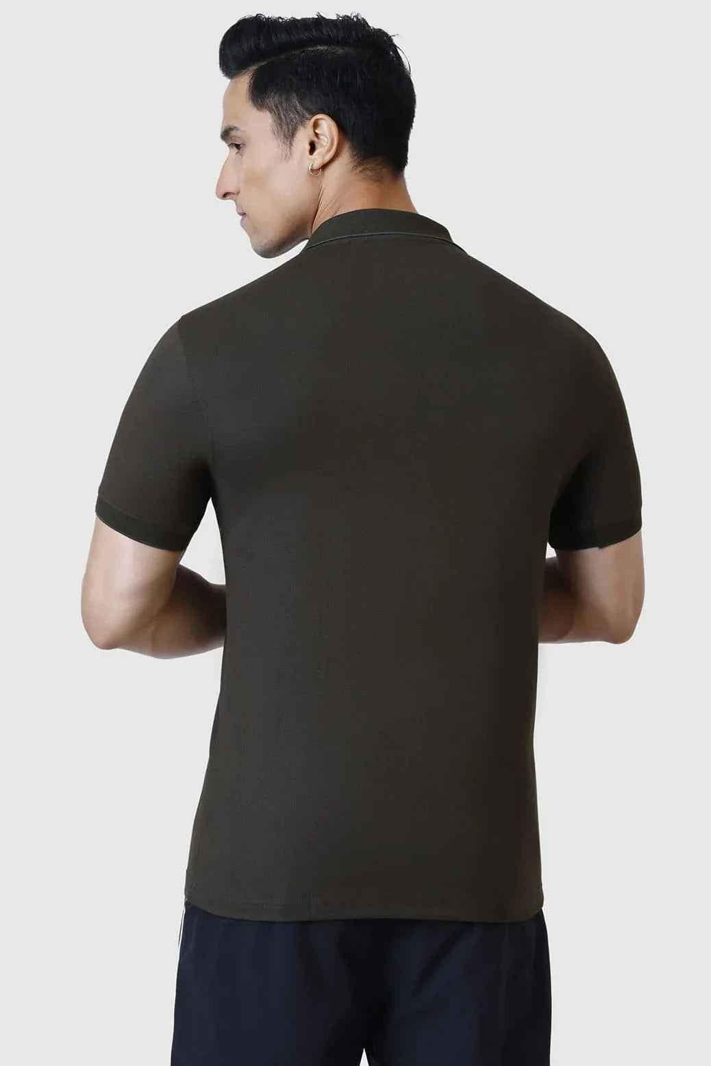 Aura Polo T-shirt Olive
