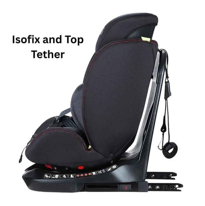 Defender i-Size 360 Rotating and Convertible Car Seat with ISOFIX and Top Tether - BEIGE
